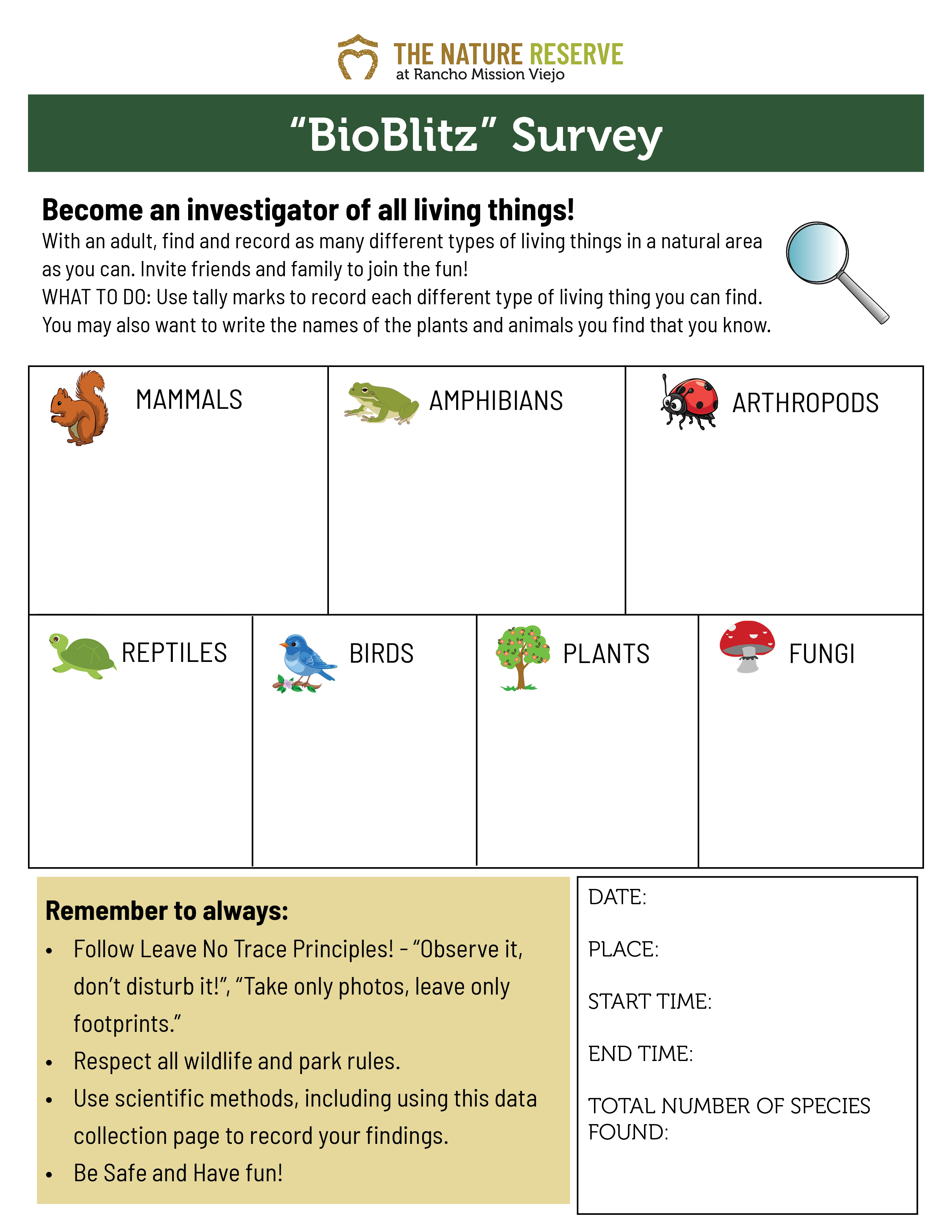 BioBlitz Activity